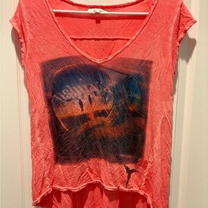 Y2k graphic distressed shirt